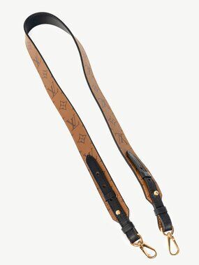 Louis Vuitton Monogram Reverse Canvas & Leather Bandouliere Bag Strap